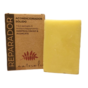 acondicionador sólido reparador · manteca de cacao & aguacate